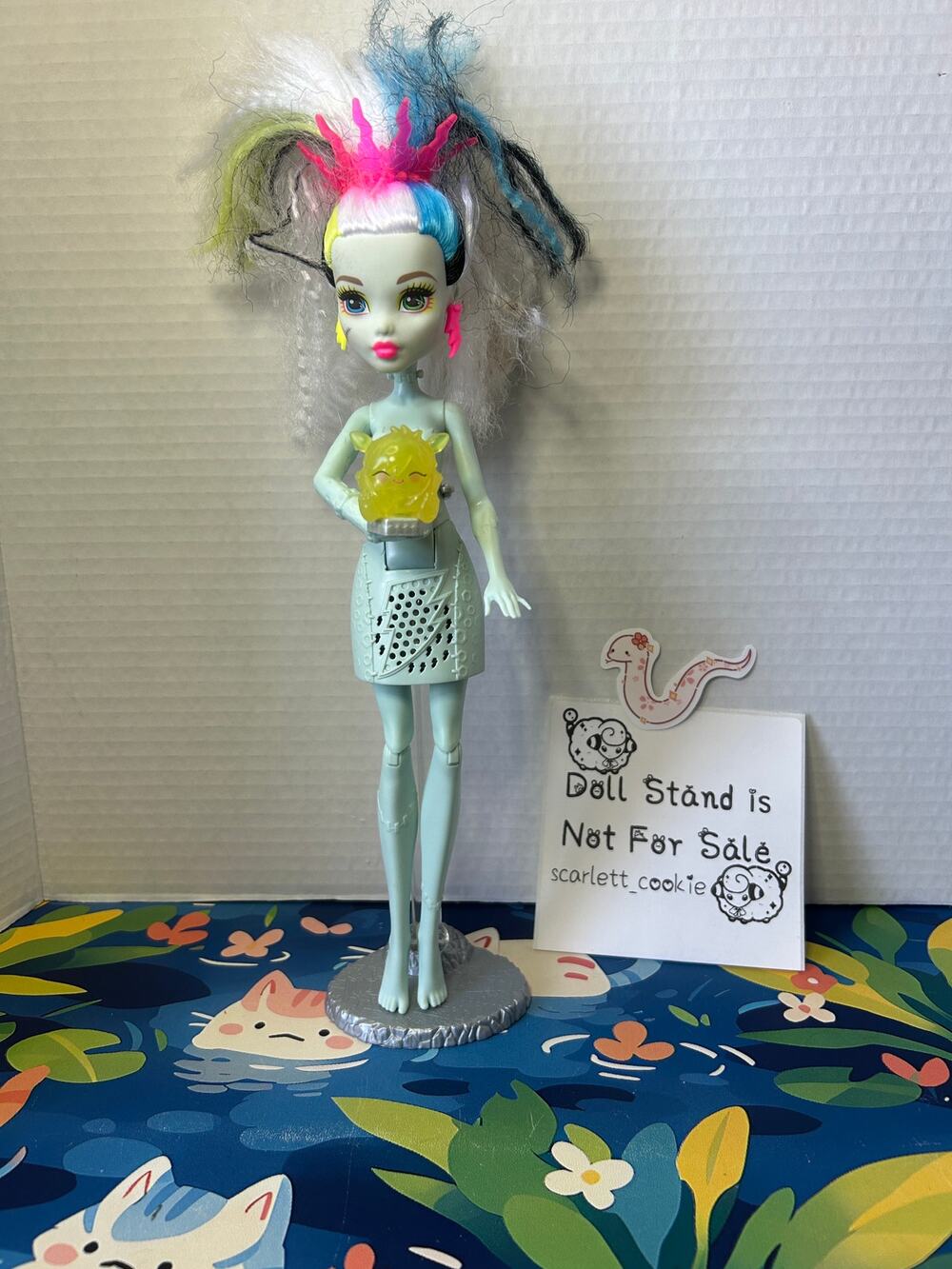 Mattel Monster High Electrified High Voltage Frankie Stein Doll #37 [working]